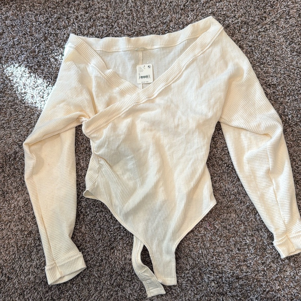 Free people waffle bodysuit